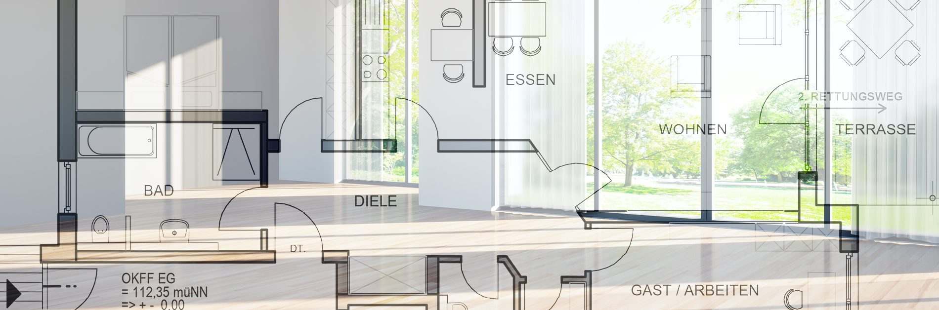 Wir entwickeln für Sie Ihre Immobilienprojekte